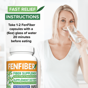 Fenfiber Fenugreek Supplement |  Fenfiber Fast Relief Instructions